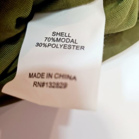 NOT YOURS TO KEEP Mary Midi Dress in Olive Medium - Picture 5 of 10